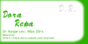 dora repa business card