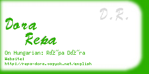 dora repa business card